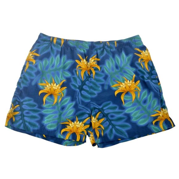 TOMMY BAHAMA Men's Swimming Trunks‎ SIZE XL Green Floral - Picture 1 of 6